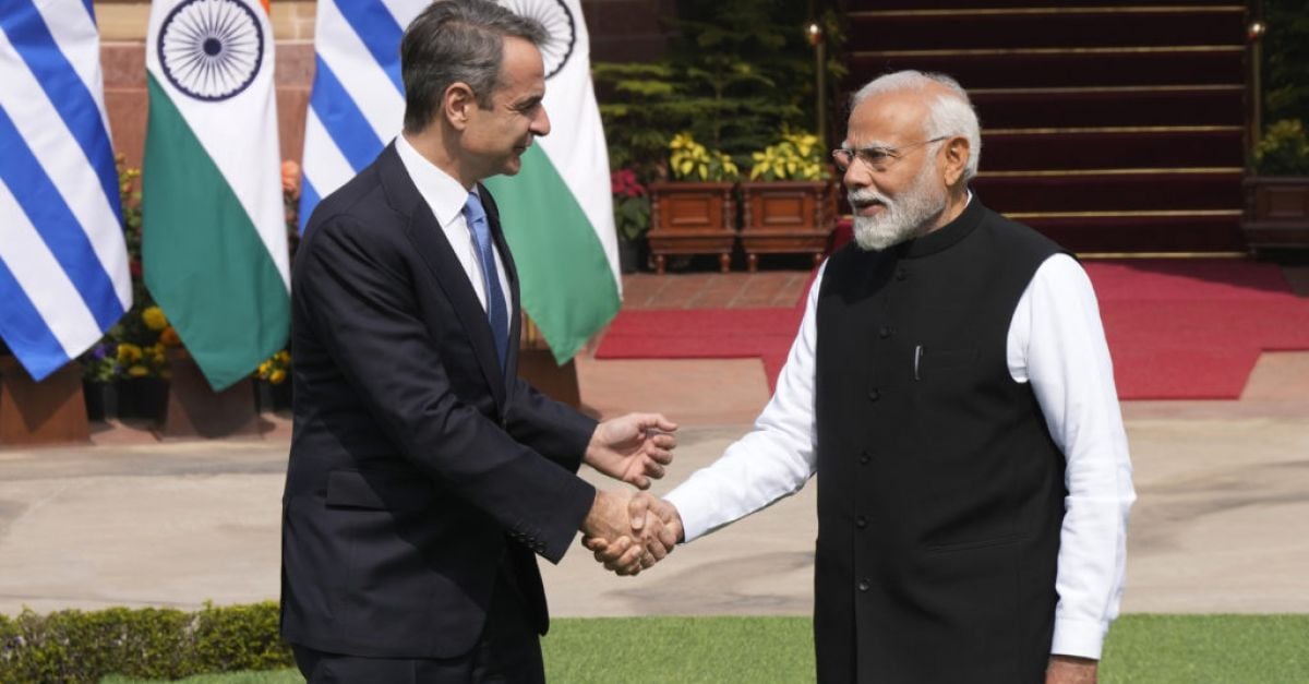 Гръцкият премиер Кириакос Мицотакис поиска от Индия да играе водеща