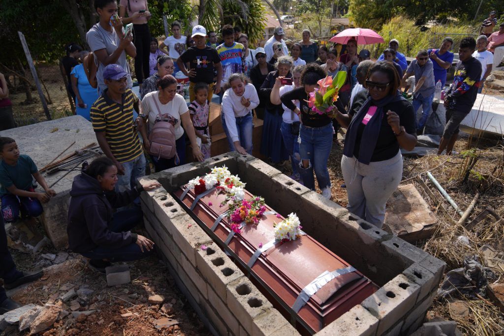 Families mourn miners killed in Venezuela’s worst mining accident in years