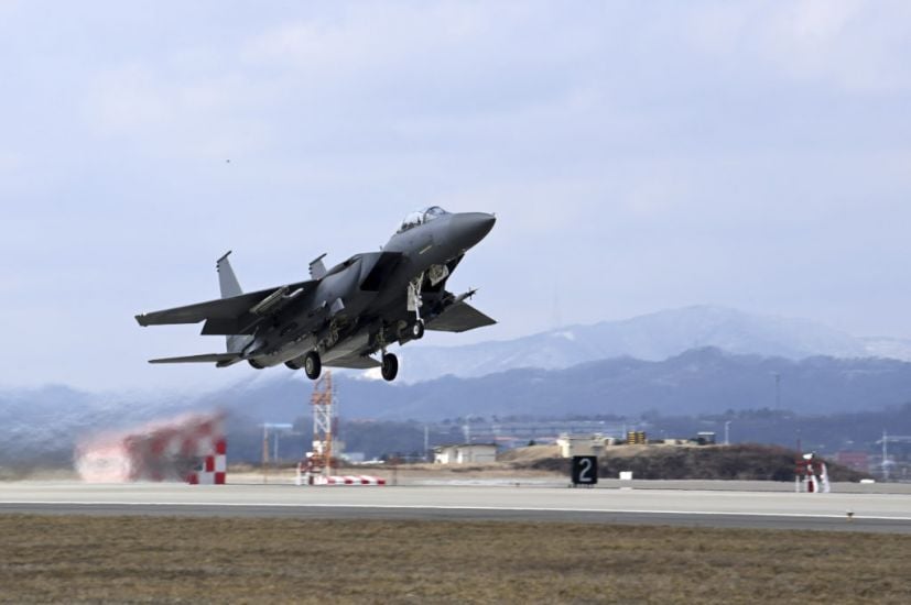 Us And South Korea Fly Warplanes In Interception Drill After North Missile Tests