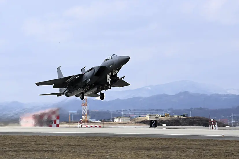 Us And South Korea Fly Warplanes In Interception Drill After North Missile Tests