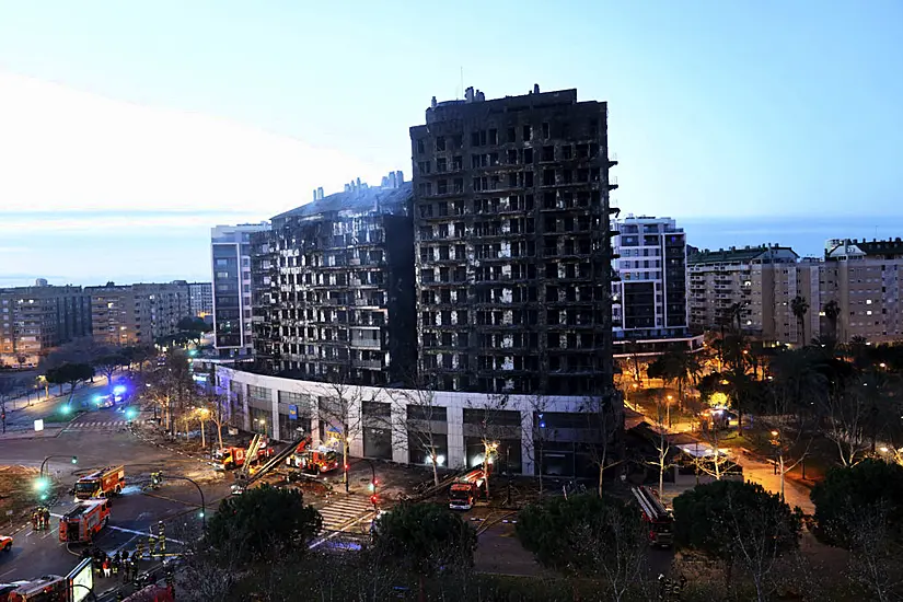 Death Toll Rises To Nine After Apartment Block Fire In Valencia