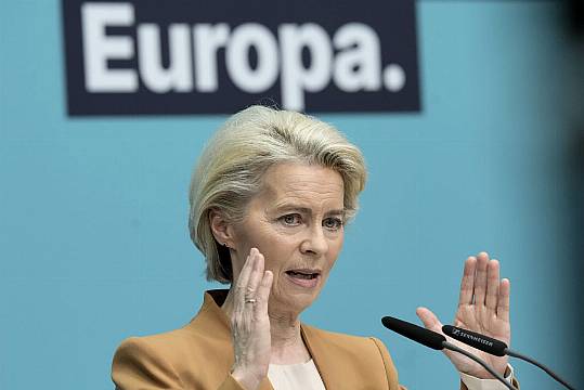 Ec Chief Von Der Leyen Arrives In Kyiv As Ukraine Marks Invasion Anniversary