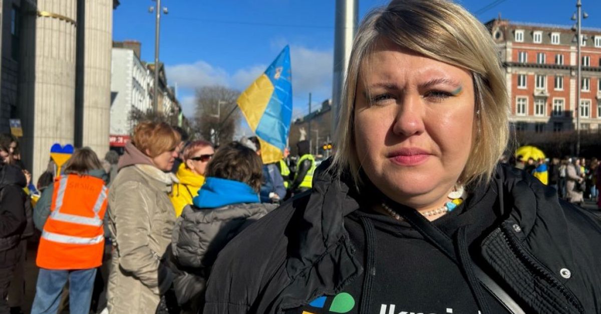 Ирландската подкрепа за Украйна „няма да отслабне“, казва Мартин по време на митинг в Дъблин