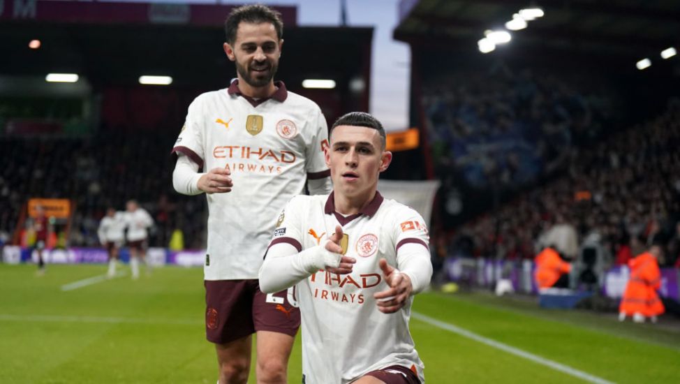 Phil Foden Effort Enough As Man City Close Gap On Liverpool With Bournemouth Win