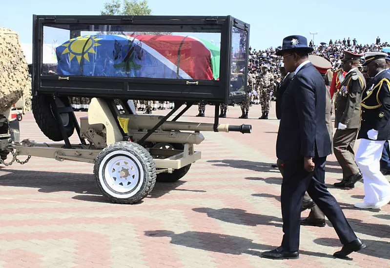 African And European Leaders Attend State Funeral Of Namibian President