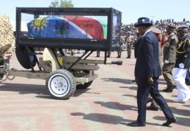 African And European Leaders Attend State Funeral Of Namibian President