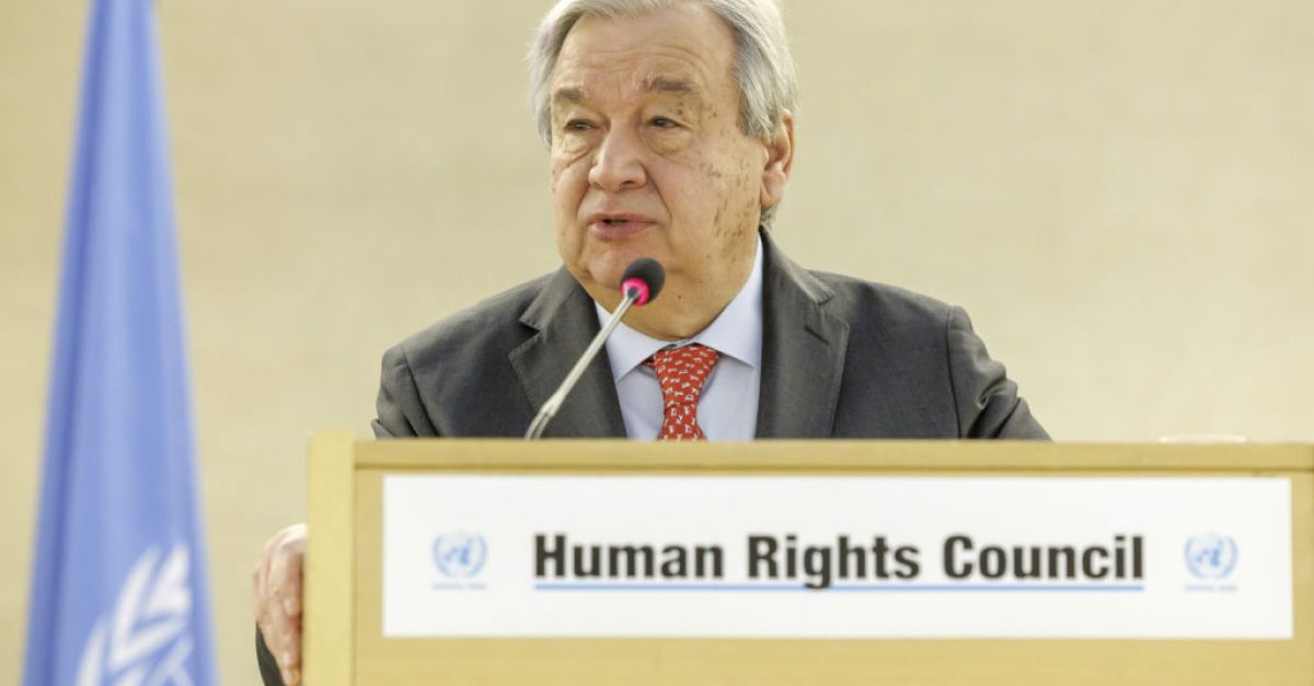 Генералният секретар на ООН предупреждава, че светът става „все по-безопасен с всеки изминал ден“