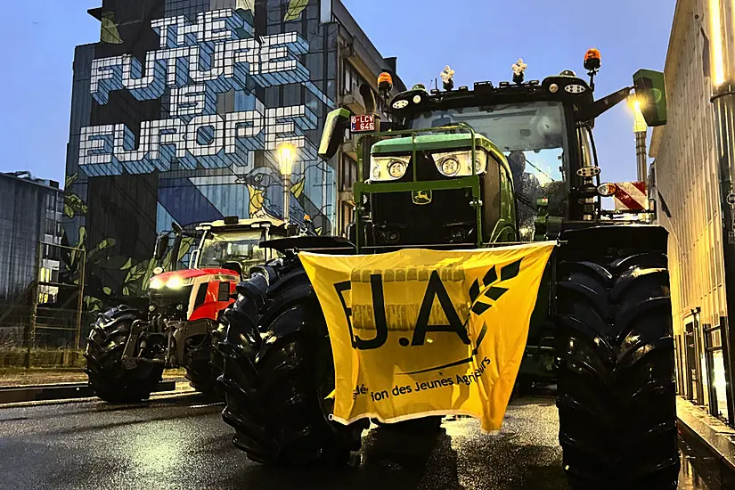 Farmers Converge On Eu’s Headquarters In Fresh Show Of Force