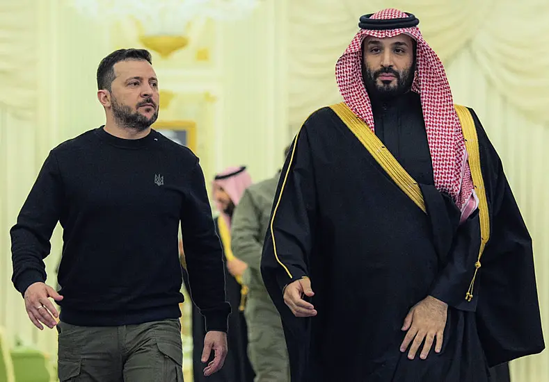 Zelensky Meets Saudi Crown Prince To Discuss Peace Deal And Return Of Pows