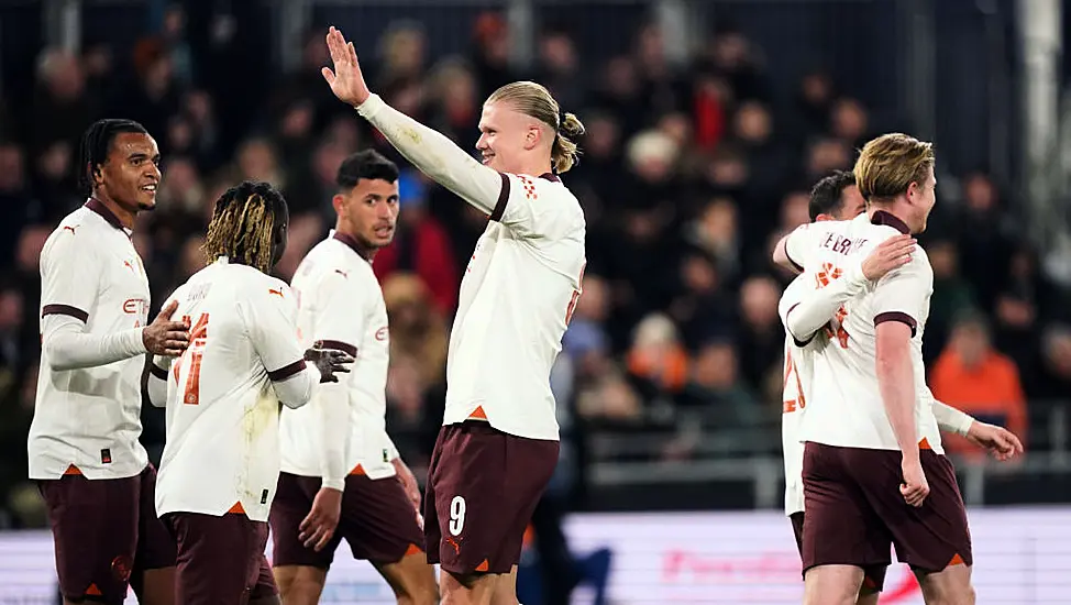 Erling Haaland Scores Five As Manchester City Destroy Luton In Fa Cup