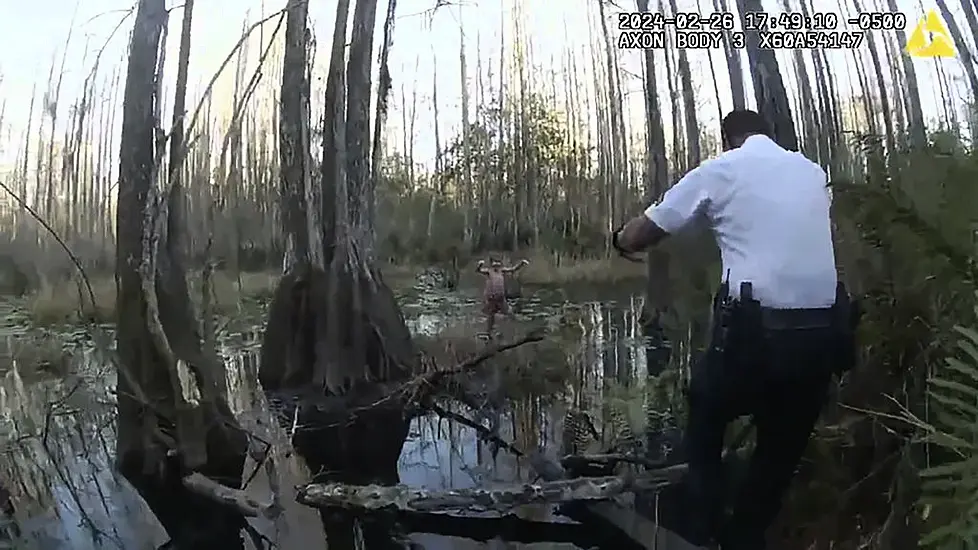 Helicopter’s Thermal Imaging Camera Helps Find Child In Florida Swamp