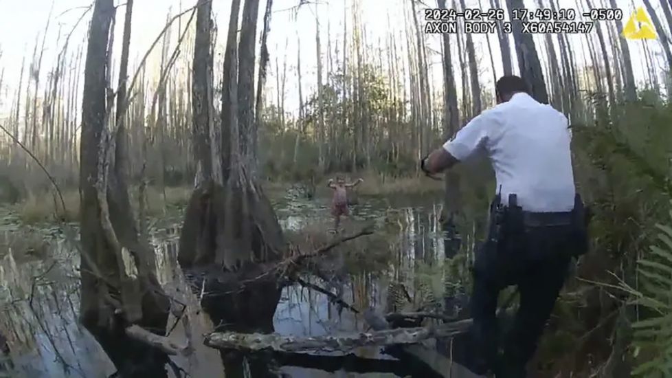 Helicopter’s Thermal Imaging Camera Helps Find Child In Florida Swamp