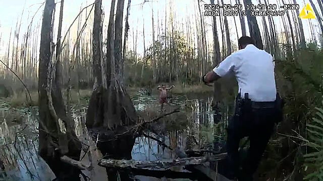 Helicopter’s Thermal Imaging Camera Helps Find Child In Florida Swamp