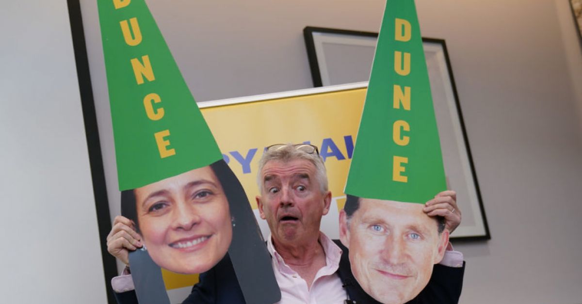 Шефът на Ryanair Майкъл О Лиъри започна нова критика срещу министъра