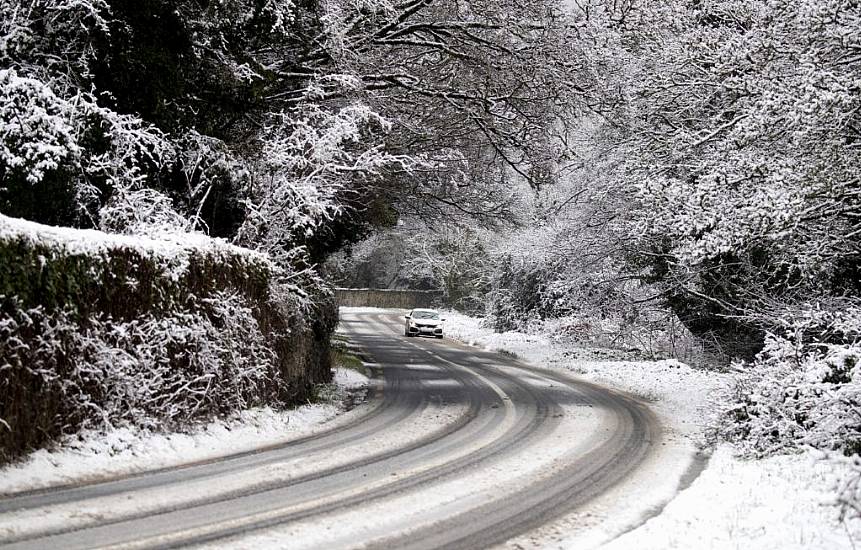 Orange Weather Warning For Snow And Ice Has Been Issued For Five Counties