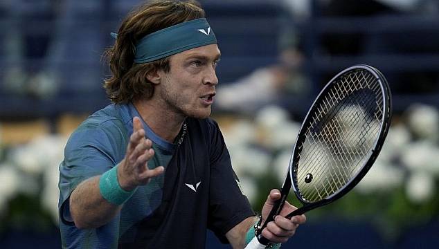 Andrey Rublev Defaulted For Allegedly Abusing Line Judge At Dubai Open