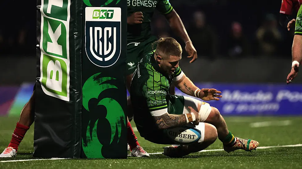 Connacht Climb Into Urc Play-Off Places With Win Over Scarlets