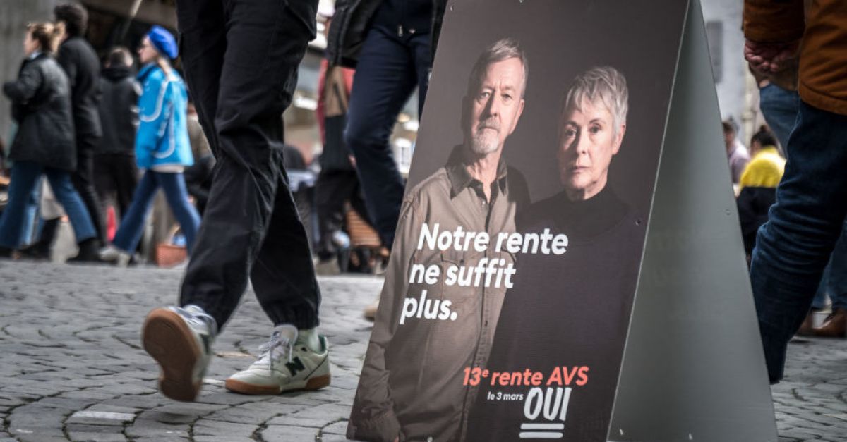 Швейцария гласува решително за увеличаване на пенсионните плащания за възрастните