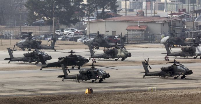 North Korea Threatens Military Steps In Response To Us-South Korean Drills
