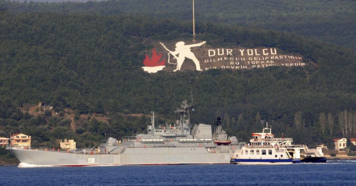 Украйна „потопи руски военен кораб“ в Черно море, използвайки високотехнологични дронове