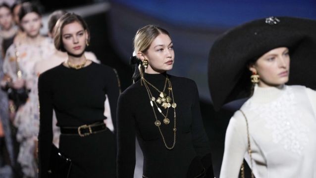 Chanel Serves Big Hat Energy At Paris Fashion Week As Gigi Hadid Owns The Runway