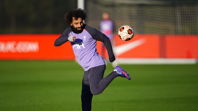 Salah Returns To Training Ahead Of Europa League Tie At Sparta Prague