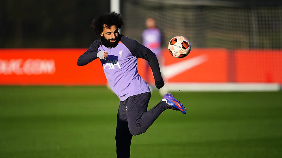 Salah Returns To Training Ahead Of Europa League Tie At Sparta Prague