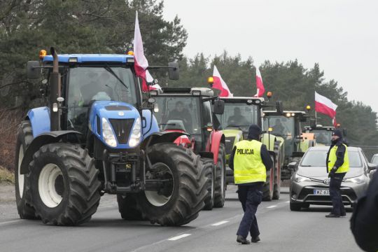 Police Injured During Farmers’ Protest In Polish Capital