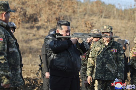 Kim Jong Un Calls For Strong Fighting Capabilities