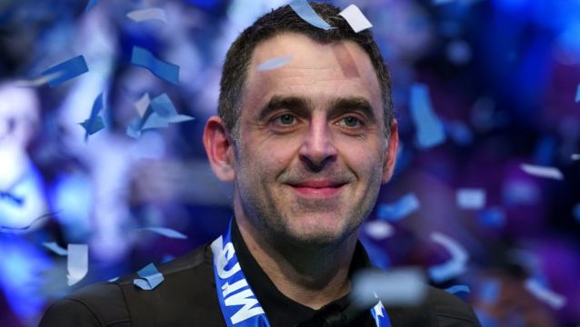 Ronnie O’sullivan Promises To ‘Get The Golden Ball Next Year’ After Riyadh Win