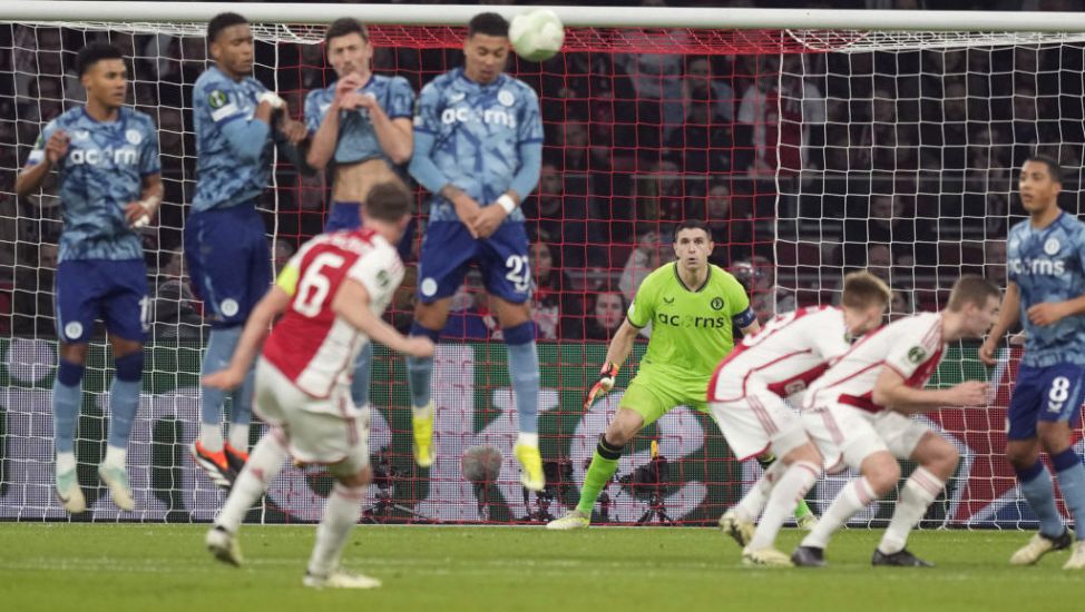 Aston Villa Survive Ajax Test With Goalless Draw In Conference League Last 16