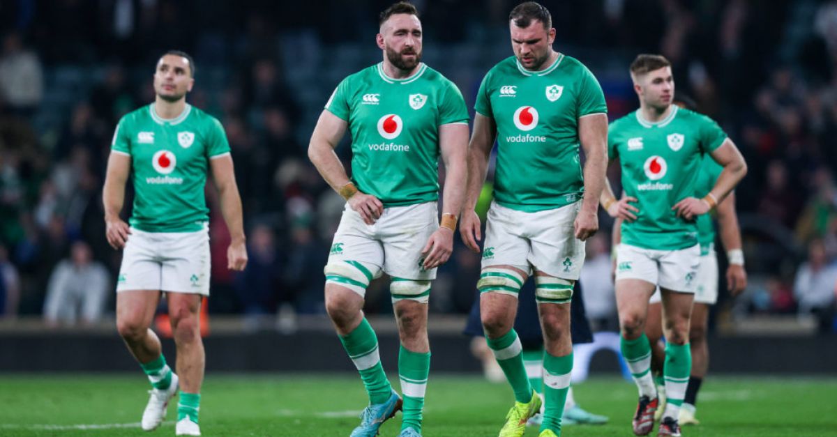 Надеждите на Ирландия за турнир от Големия шлем приключиха след загубата на Англия от Туикънъм