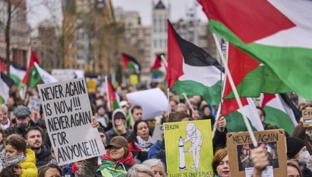 Protests As Israeli President Attends Opening Of Netherlands Holocaust Museum