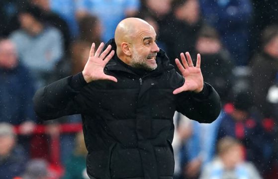 Pep Guardiola Says Manchester City Held Off ‘Tsunami’ To Earn Draw At Liverpool