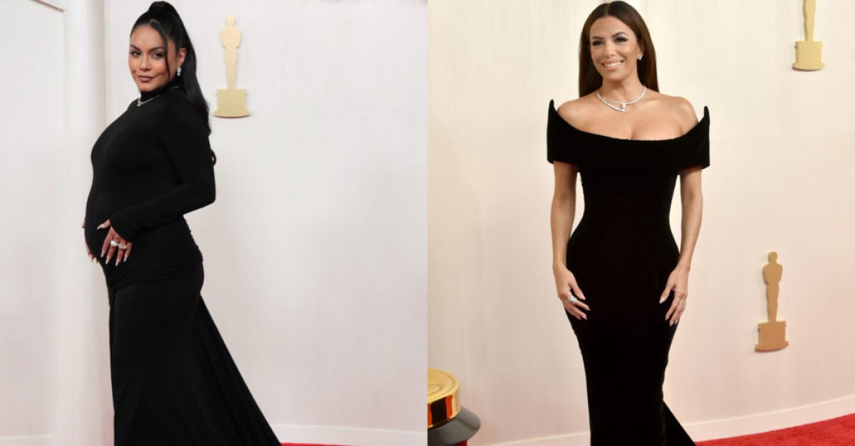 Ванеса Хъджънс и Ева Лонгория наложиха ранна тенденция за изцяло черно на Оскарите