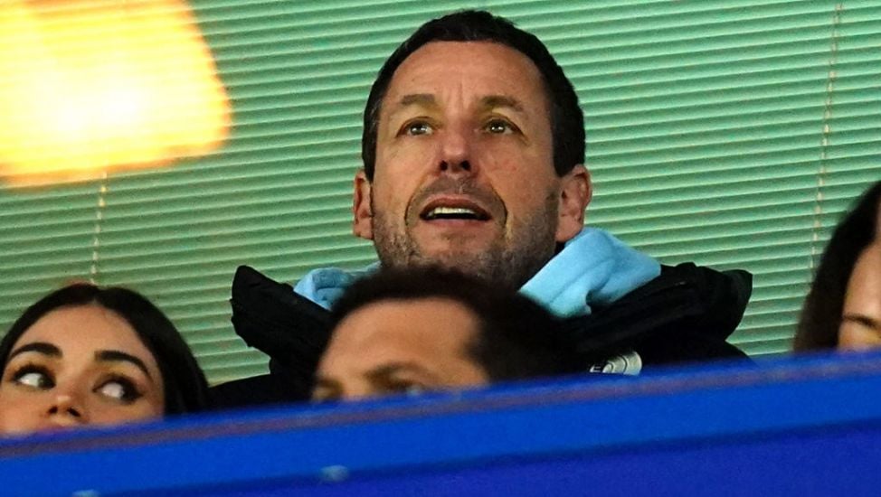 Adam Sandler Spotted At Stamford Bridge Cheering On Chelsea