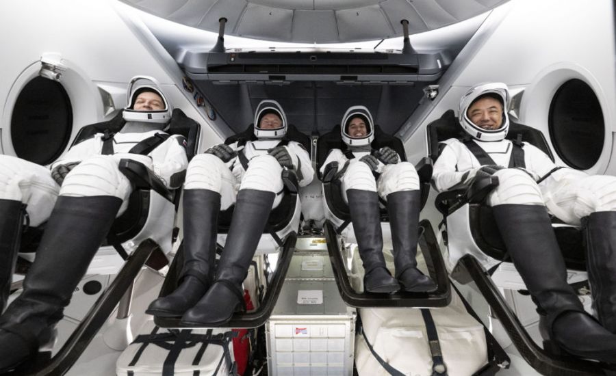 Four Astronauts From Four Countries Return To Earth After Six Months In Orbit