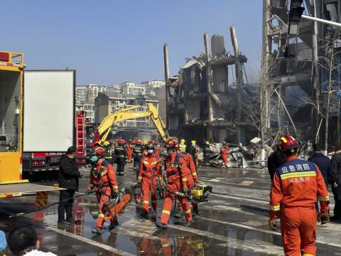 Explosion In Building Outside Beijing Kills Two People And Injures 26