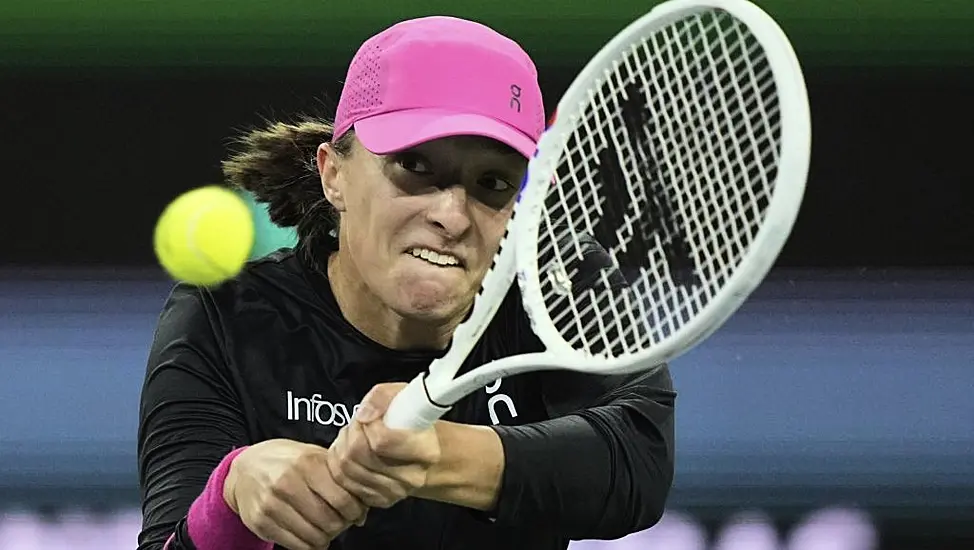 Iga Swiatek To Face Caroline Wozniacki In Indian Wells Quarter-Finals