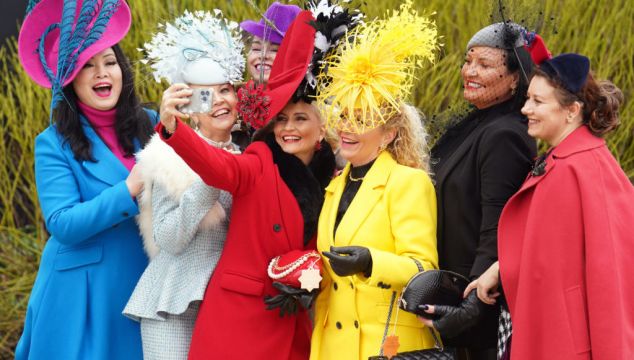 Bright Colours And Extravagant Hats Take Over Cheltenham Festival Fashion