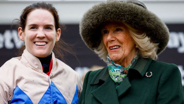 Britain's Queen Camilla Praises ‘Absolutely Fantastic’ Cheltenham Win For Rachael Blackmore