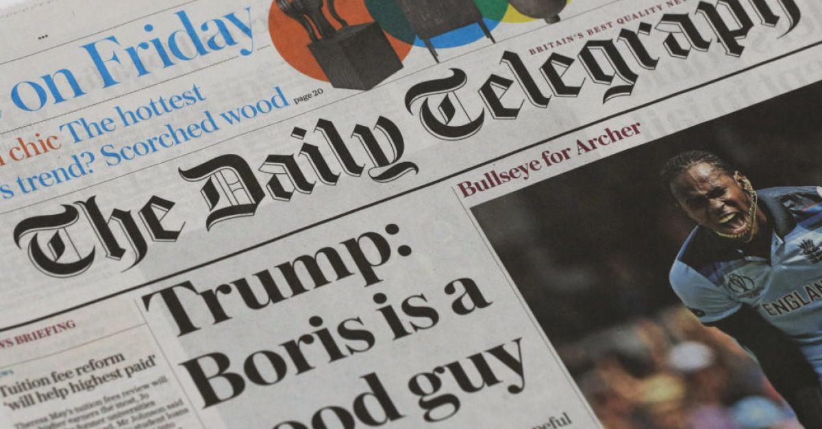 Правителството на Обединеното кралство се готви да забрани на чужди сили да купуват британски вестници