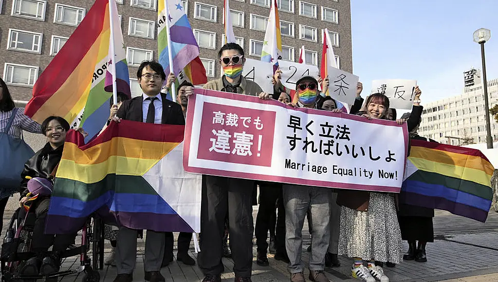 Denying Same-Sex Marriage Unconstitutional, A Japanese High Court Says