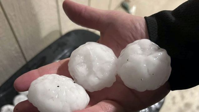 Storm Carrying Massive ‘Gorilla Hail’ Hits Parts Of Kansas And Missouri