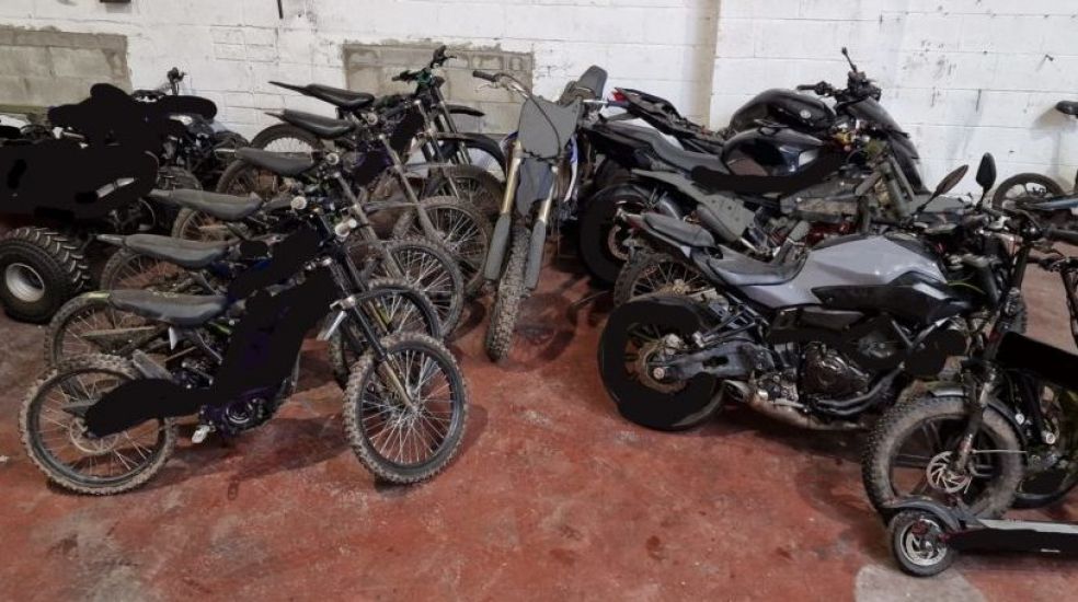 Gardaí Seize E-Bikes And Scramblers In Major West Dublin Operation