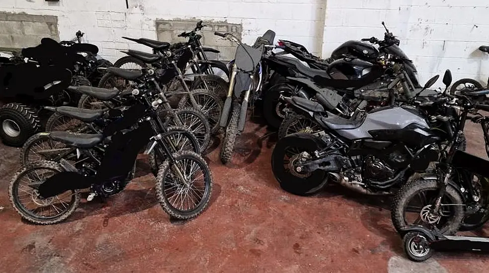 Gardaí Seize E-Bikes And Scramblers In Major West Dublin Operation