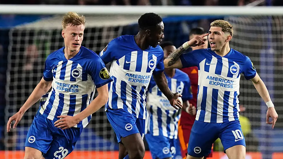 Danny Welbeck Strike Not Enough For Brighton To Overturn Roma Deficit