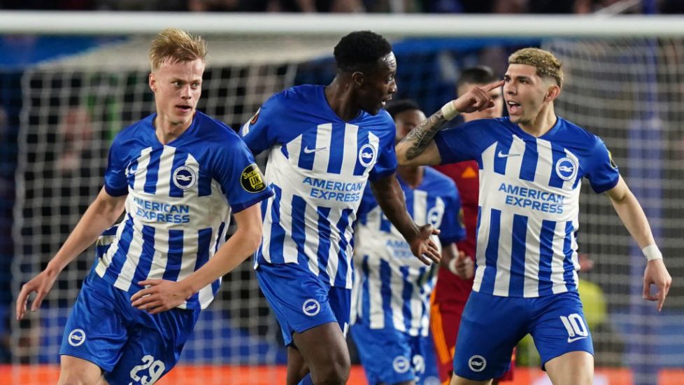 Danny Welbeck Strike Not Enough For Brighton To Overturn Roma Deficit