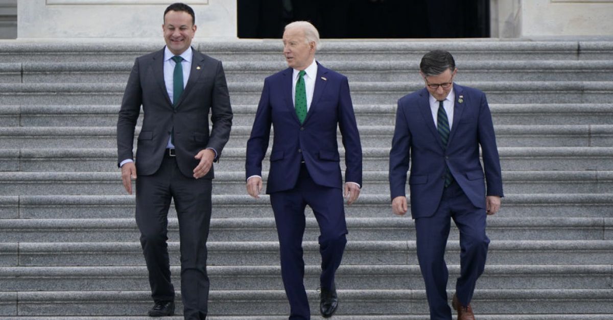 Президентът Джо Байдън призова събиране на представители от САЩ, Ирландия