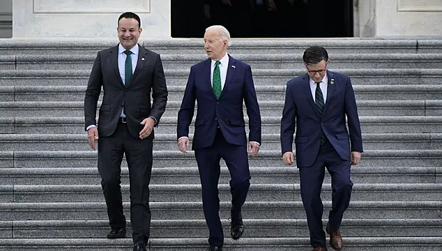 Let Us All March Forward Together, Biden Urges Friends Of Ireland Gathering